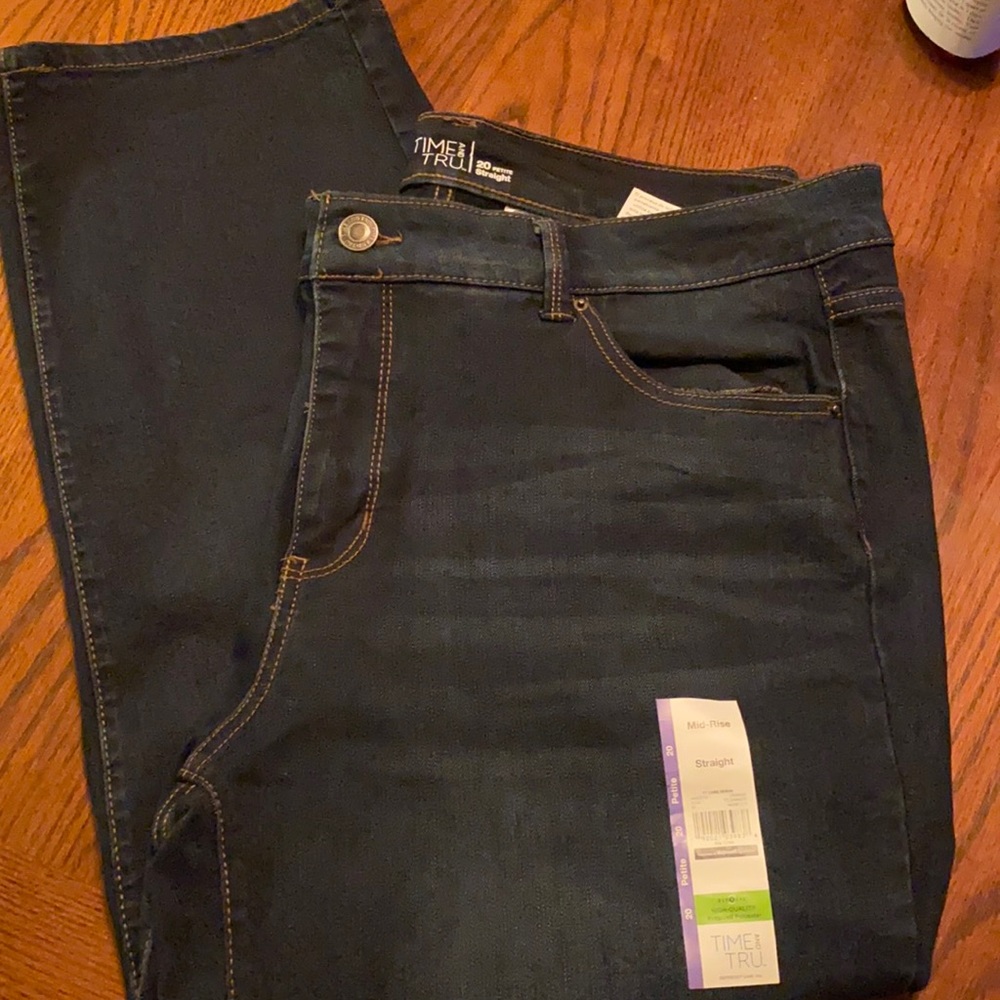 Mid-Rise Straight Jeans Plus size